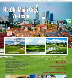 Ho Chi Minh City Luxury Golf Package From US$ 825